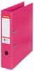 Brevordner PP Esselte No.1 A4 75mm fuchsia