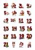 Herma stickers Decor kalender jul 1-24 (2)