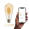 Smart Bulb ST64 CCT Filament (E27), Amber