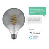 Smart Bulb G95 CCT Filament (E27), Smokey