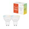 Smart spot 4.5W (GU10) Hombli hvid CCT 2stk/pak