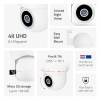 Hombli Smart Pan & Tilt Cam 4K, White