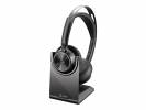 HP Poly Voyager Focus 2 MS Stereo W. Stand USB-C/A