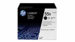 HP Laserjet CE255XD/55X Sort toner Dobbeltpakke 12.500 sider