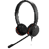 Jabra Evolve 20SE MS Mono headset sort 