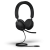 Jabra Evolve2 40 SE MS, Stereo, No Stand, USB-C