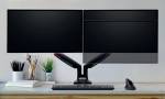 One-Touch Height Adjust Dual MonitArm