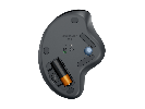 ERGO M575S Wireless Trackball, Graphite (Blue Ball)