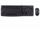 Tastatur + Mus Logitech MK120 Desktop Corded (Nordic)