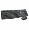 MK235 Wireless KBD+Mouse Grey NDX