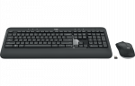 Tastatur + mus Logitech MK540 Wireless sort (Nordic)