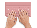 Logitech KEYS-TO-GO BLUSH PINK