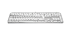 MX Keys S Wireless Keyboard, Pale Grey (Nordic)