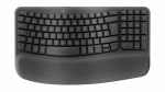 Wave Keys wireless ergonomic keyboard, Graphite (Nordic)
