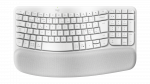 Wave Keys wireless ergonomic keyboard, Off-white (Nordic)