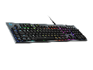 G915 X LIGHTSPEED Wired Gaming KB Tactile, Black Nordic