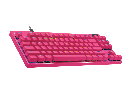 PRO X TKL RAPID Wired Gaming Keyboard Linear, Magenta Nordic