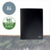 Displaybog, Leitz Recycle sort, M/20 lommer, 210x297mm, pp æske a 10 stk