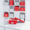 Arkivboks WOW Click&Store Cube Large rød