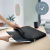 Leitz Ergo laptop stand flat dark grey