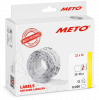 METO etiket perm 22x12 hvid (12rl/1000)