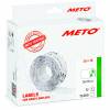 METO etiket aftag 26x16 hvid (12rl/1000)