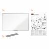 Nobo Essence stål whiteboard 90x60cm hvid 