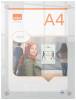 Akryl skilt t/montering Premium Plus A4