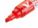 WB Marker V Board chisel/broad BG red