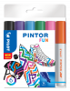 Marker Pilot Pintor assorteret medium Fun Mix 6stk/pak