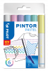 Marker Pintor Fine Pastel Mix 1,0 ass (6)