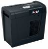 Rexel Secure X6 10L krydsmakulator P4 sort 6ark 