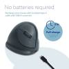 R-GO HE Basic vertical mouse, medium, right, Bluetooth