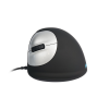 R-Go HE Mouse, Ergonomisk mus, Medium (165-195mm), Venstre,