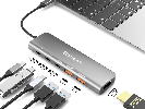 Dock SANDBERG USB-C HDMI + 2x USB-A + 2xUSB-C + PD100W 