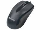 Sandberg USB Mouse Optisk Kabling Sort