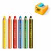 STAEDTLER Coloured pencil Noris Junior chunky 5+1 ass (6)