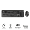 Trust Ody Wireless Keyboard & Mouse, Black (Nordic)