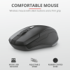 Trust Ody Wireless Keyboard & Mouse, Black (Nordic)