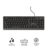 Trust TK-150 Keyboard, Nordic (B2B)