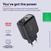 Trust Maxo 45W USB-C Charger ECO, Black