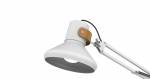 Unilux Baya Bamboo LED lampe, hvid/træ