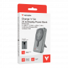 VERBATIM Charge'n'Go 2C & Display PowerBank 10000 mAh Grey