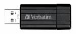Verbatim PinStripe USB Drive 128GB USB 2.0 Sort