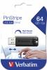 Verbatim Store 'n' Go Pin Stripe USB Drive 64GB USB 3.2 Gen 1 Sort