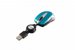 VERBATIM Go Mini Optical Travel Mouse Caribbean Blue