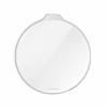 Aura - The Wireless Charging Pad, Glass White/Silver