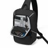 Sling Bag Reflective, Black