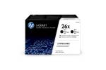 HP Laserjet CF226XD / 26X Sort 9000 sider Dobbeltpakke