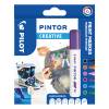 Marker Pilot Pintor assorteret medium Fun Mix 6stk/pak